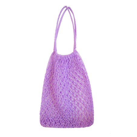 Sac filet lilas