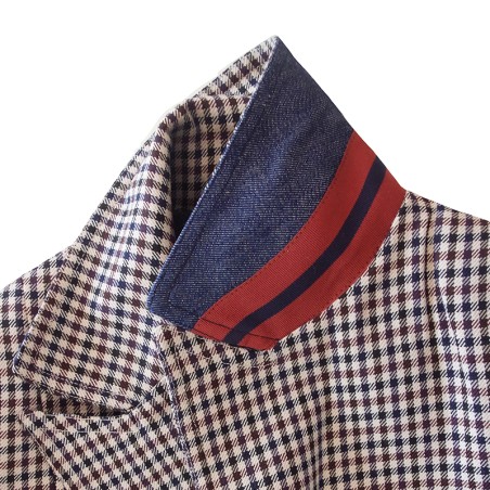 Blazer pied de poule