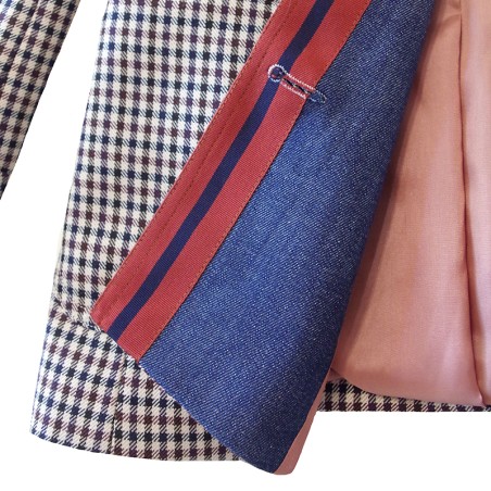 Blazer pied de poule