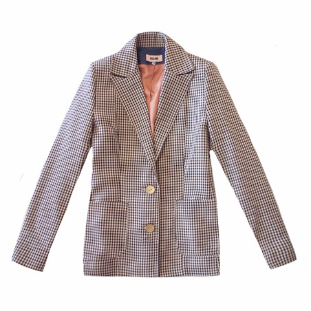 Blazer pied de poule
