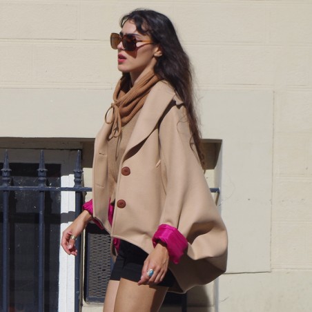 Caban beige