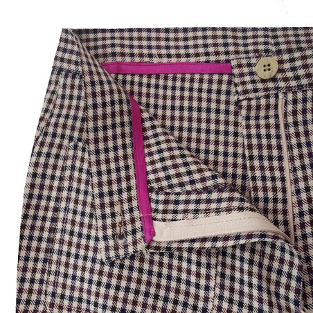 Pantalon pied de poule