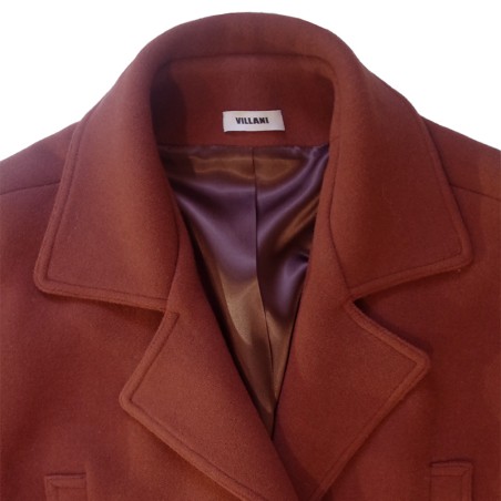 Manteau terracotta