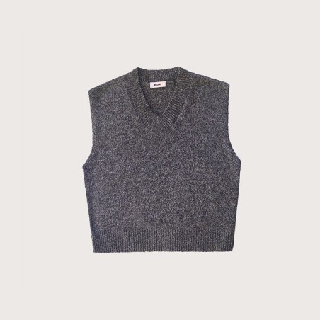 Débardeur chiné gris