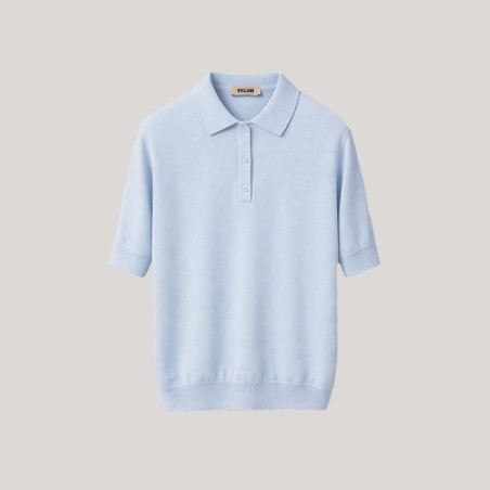 Polo ciel manches courtes