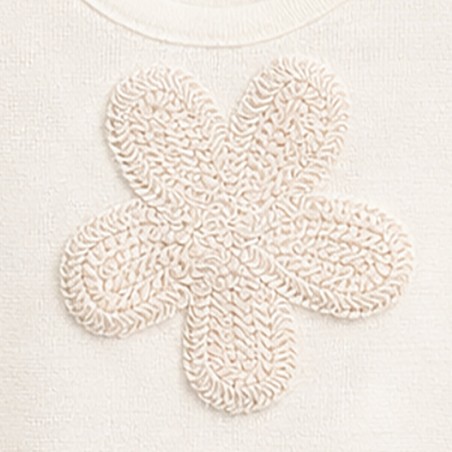 Débardeur fleur crochet