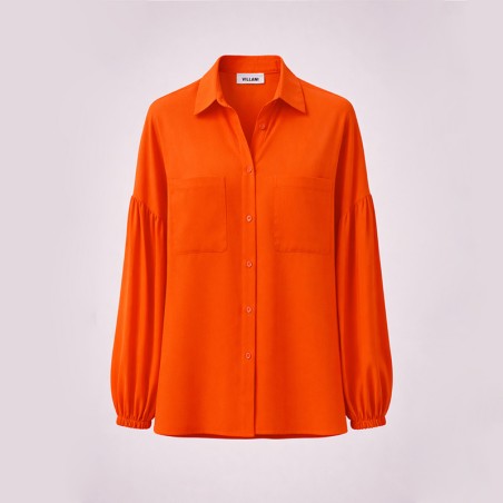 Chemisier orange