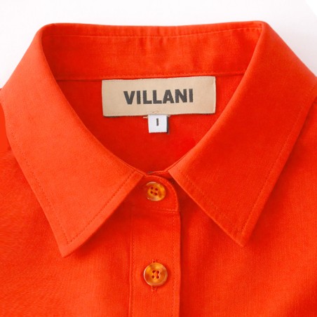 Chemisier orange