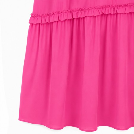Robe fluide fuchsia