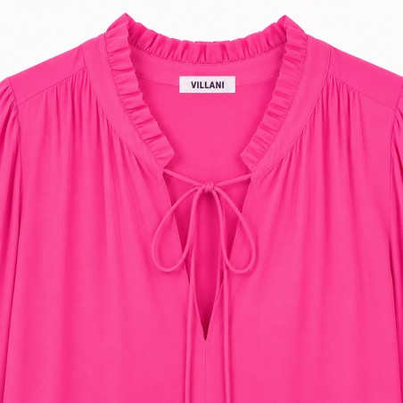 Robe fluide fuchsia