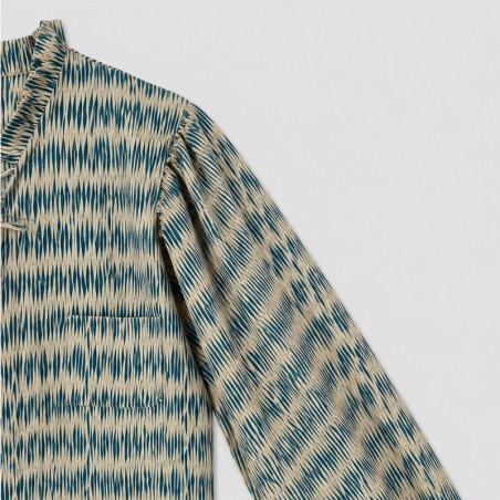 Chemise imprimée en voile de coton