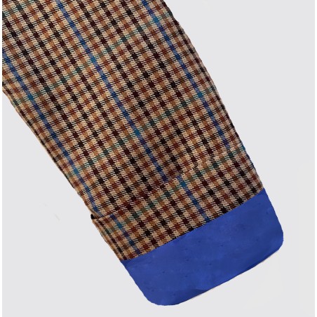 Blazer à carreaux