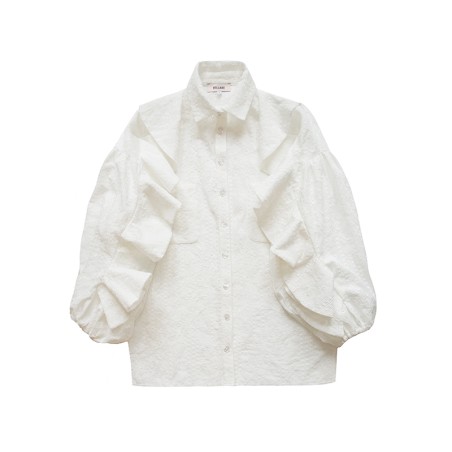 Chemisier broderie anglaise blanche