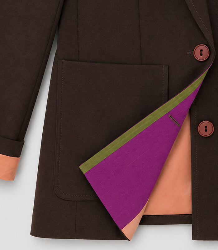 Blazer marrón