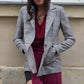 Grey Prince of Wales blazer
