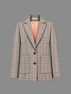 Grey Prince of Wales blazer