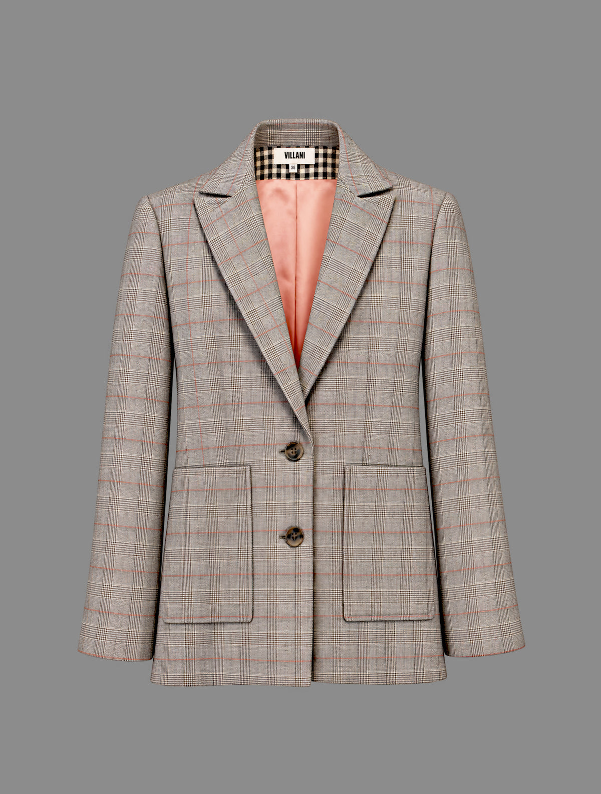 Grey Prince of Wales blazer