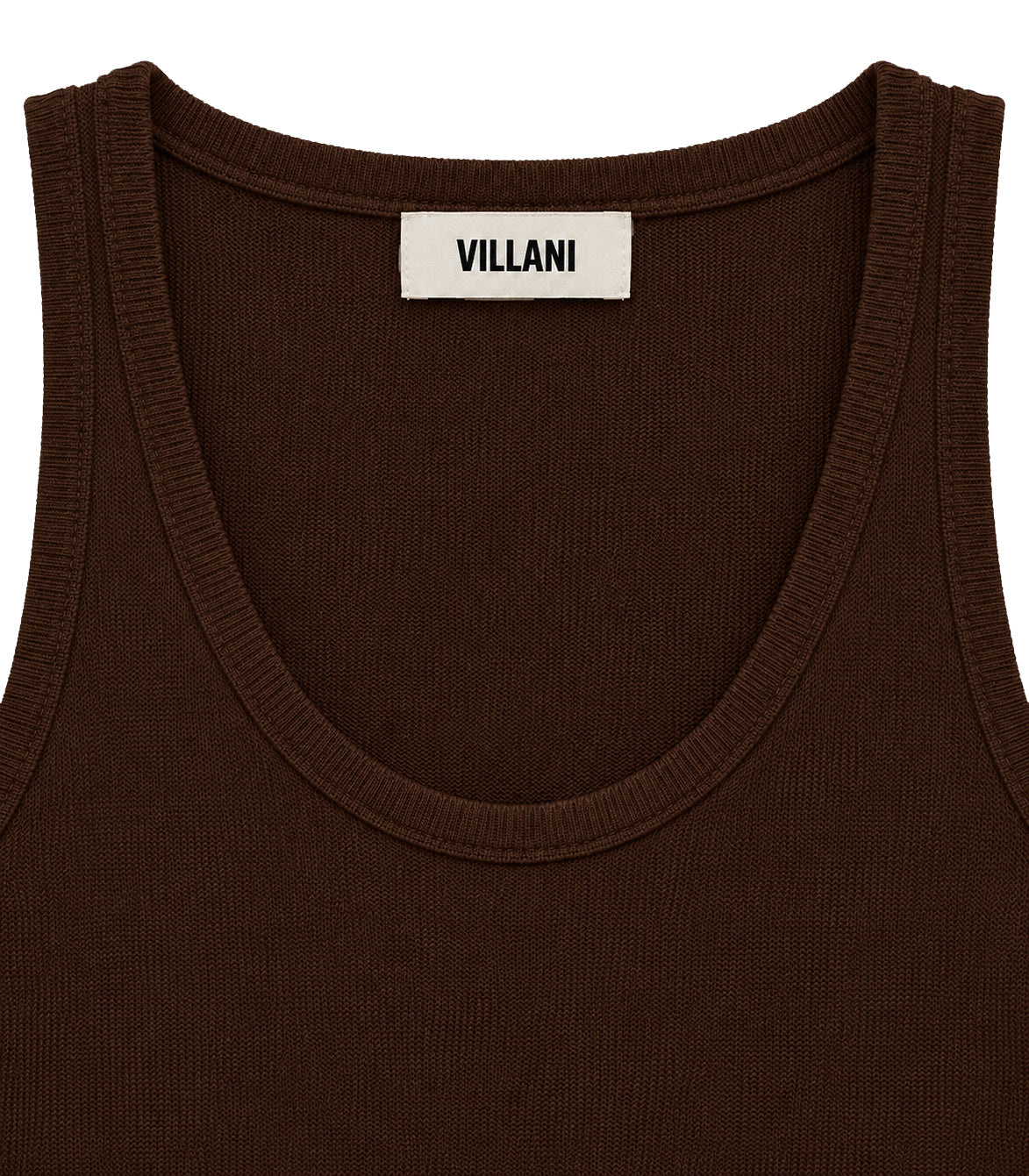Brown tank top
