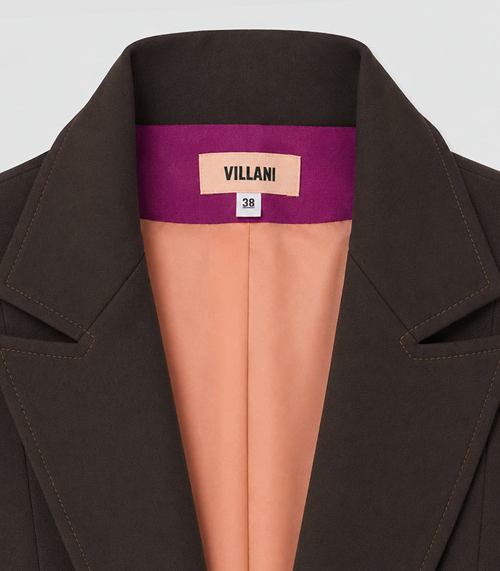 Brown blazer
