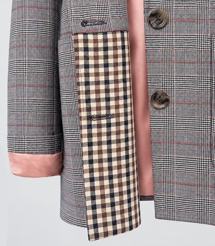 Grey Prince of Wales blazer