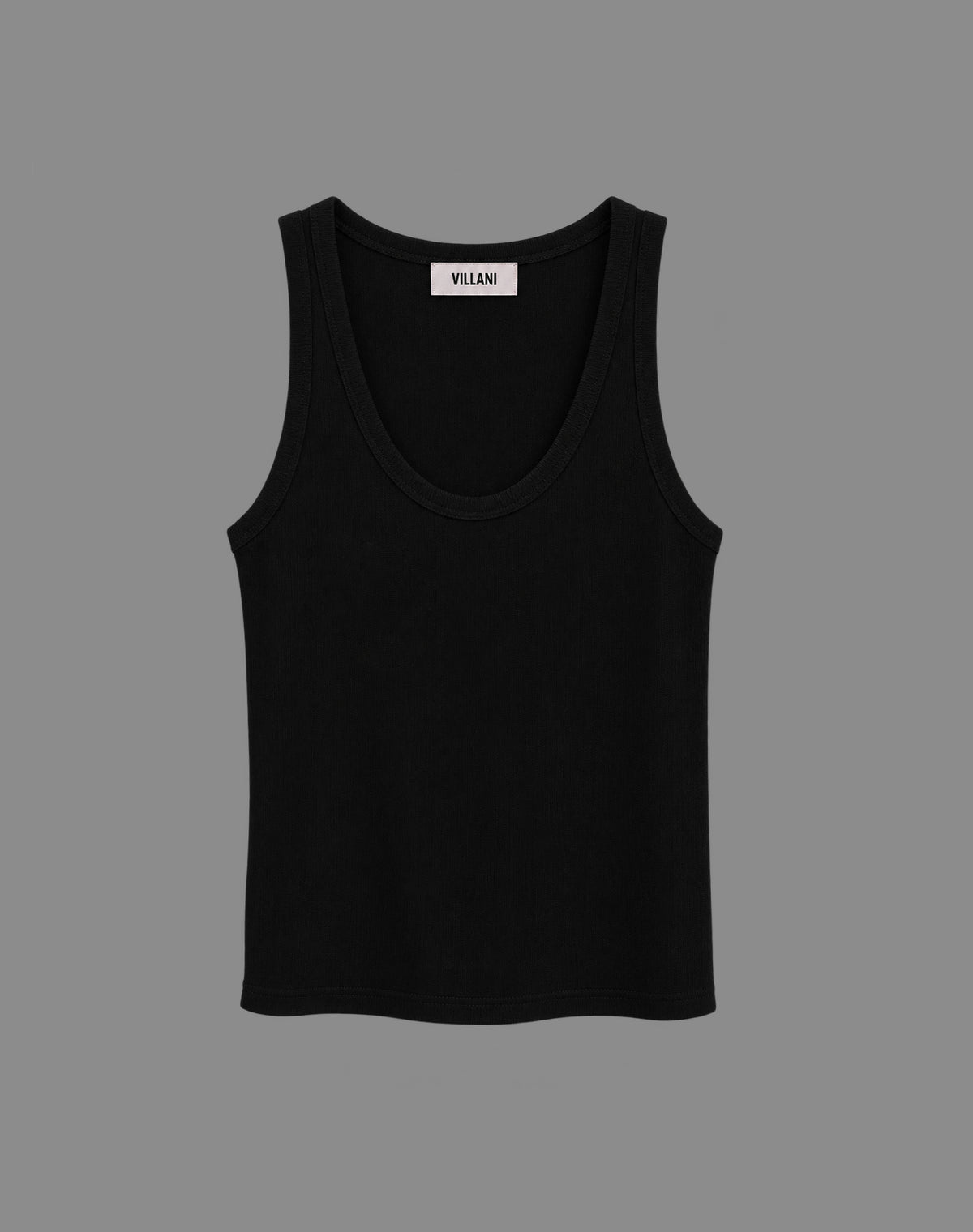 Black tank top