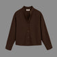 Short brown shirt